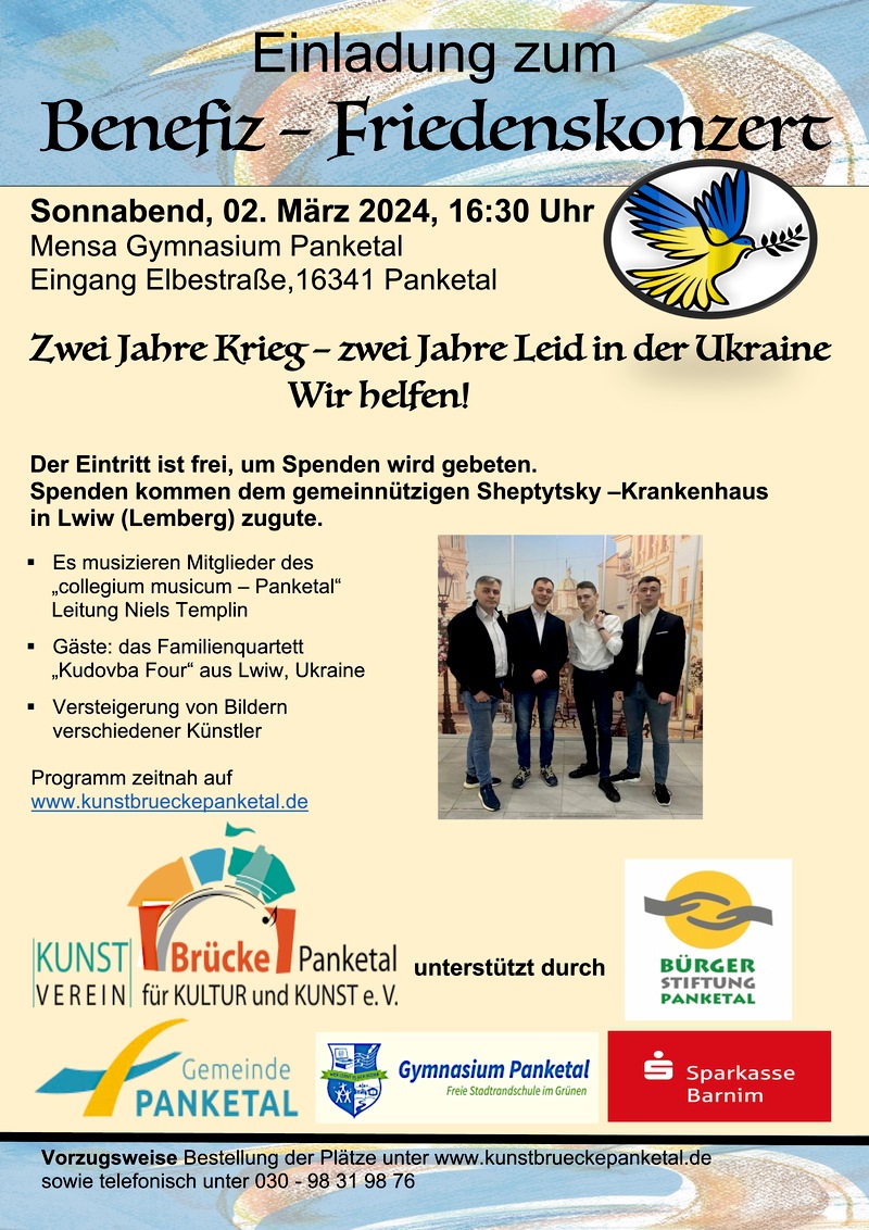 Benefizkonzert für die Ukraine, Berlin-Buch
