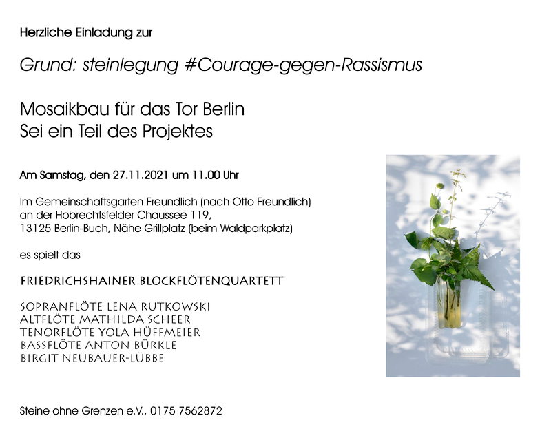 Courage gegen Rassismus, Berlin-Buch
